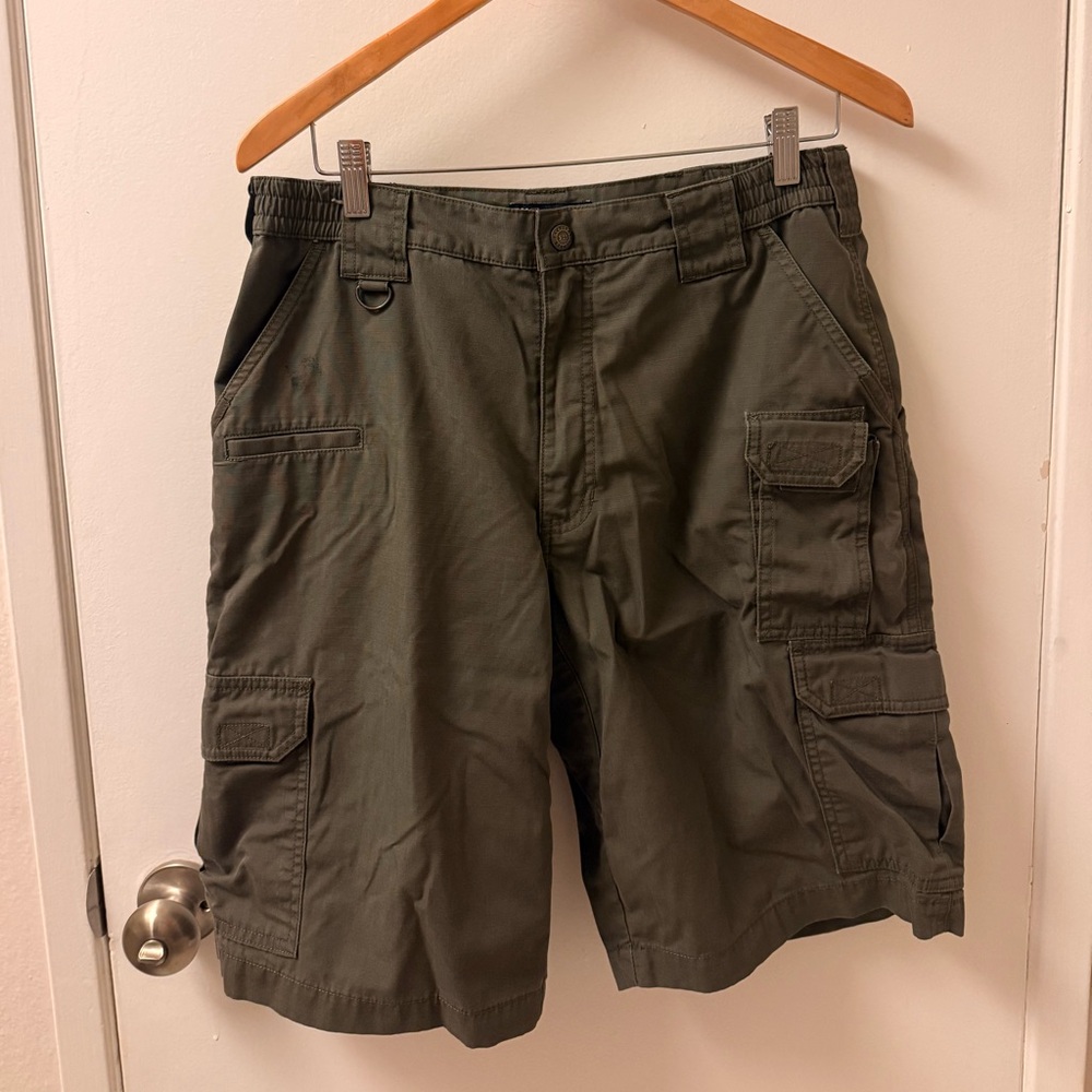 5.11 Tactical Olive Cargo Shorts